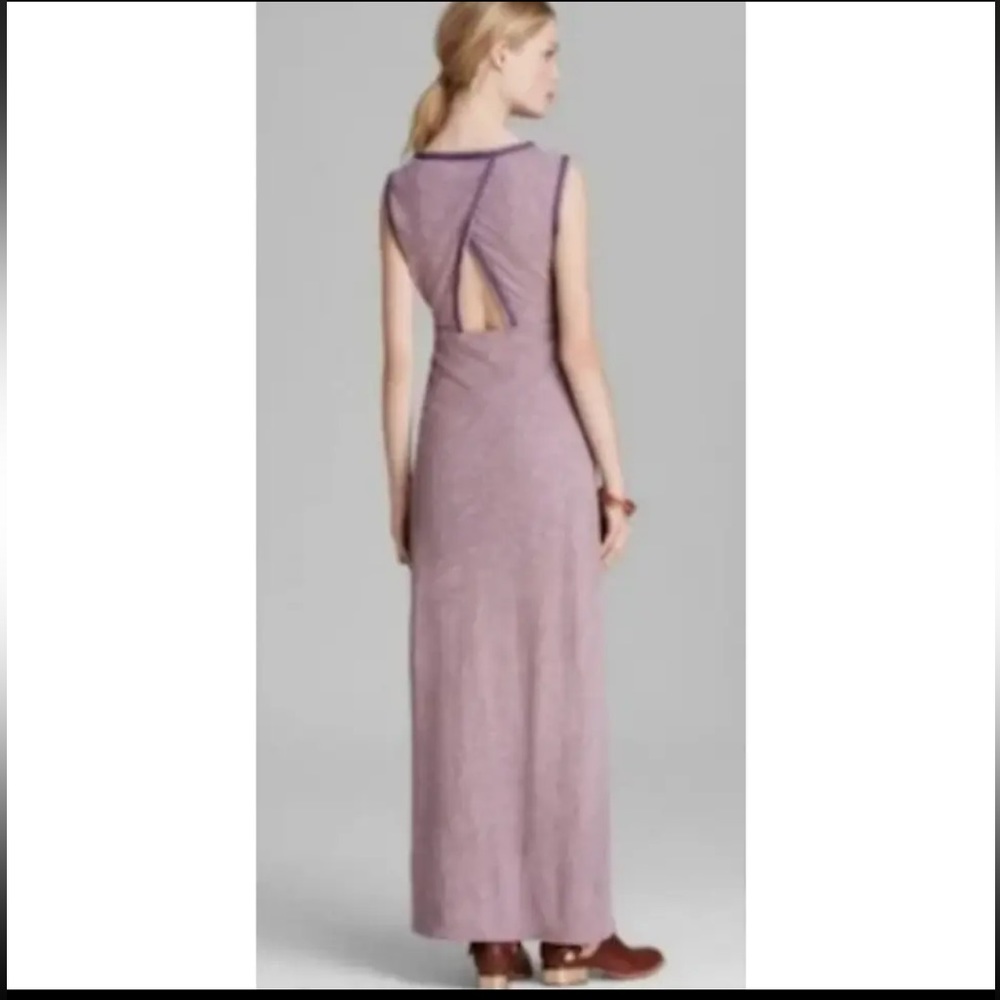 NWT Free People Sabrina Maxi Dress in Lavender Heather - Picture 2 of 12